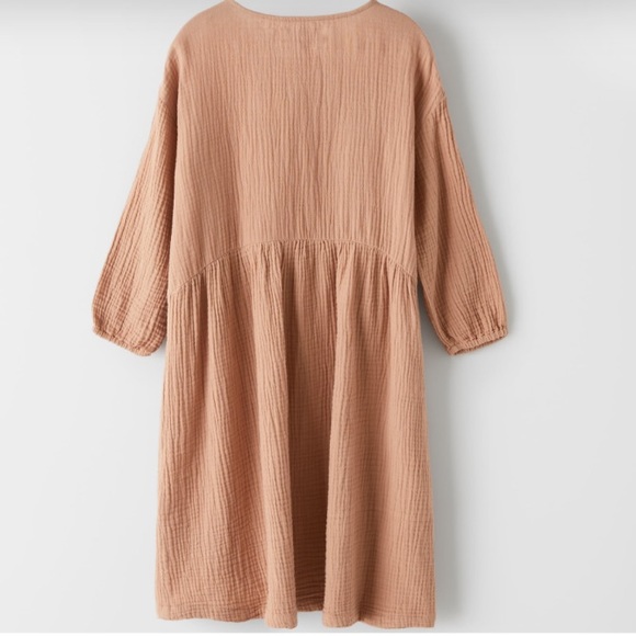 Zara Kids Cotton Dress - Picture 3 of 12